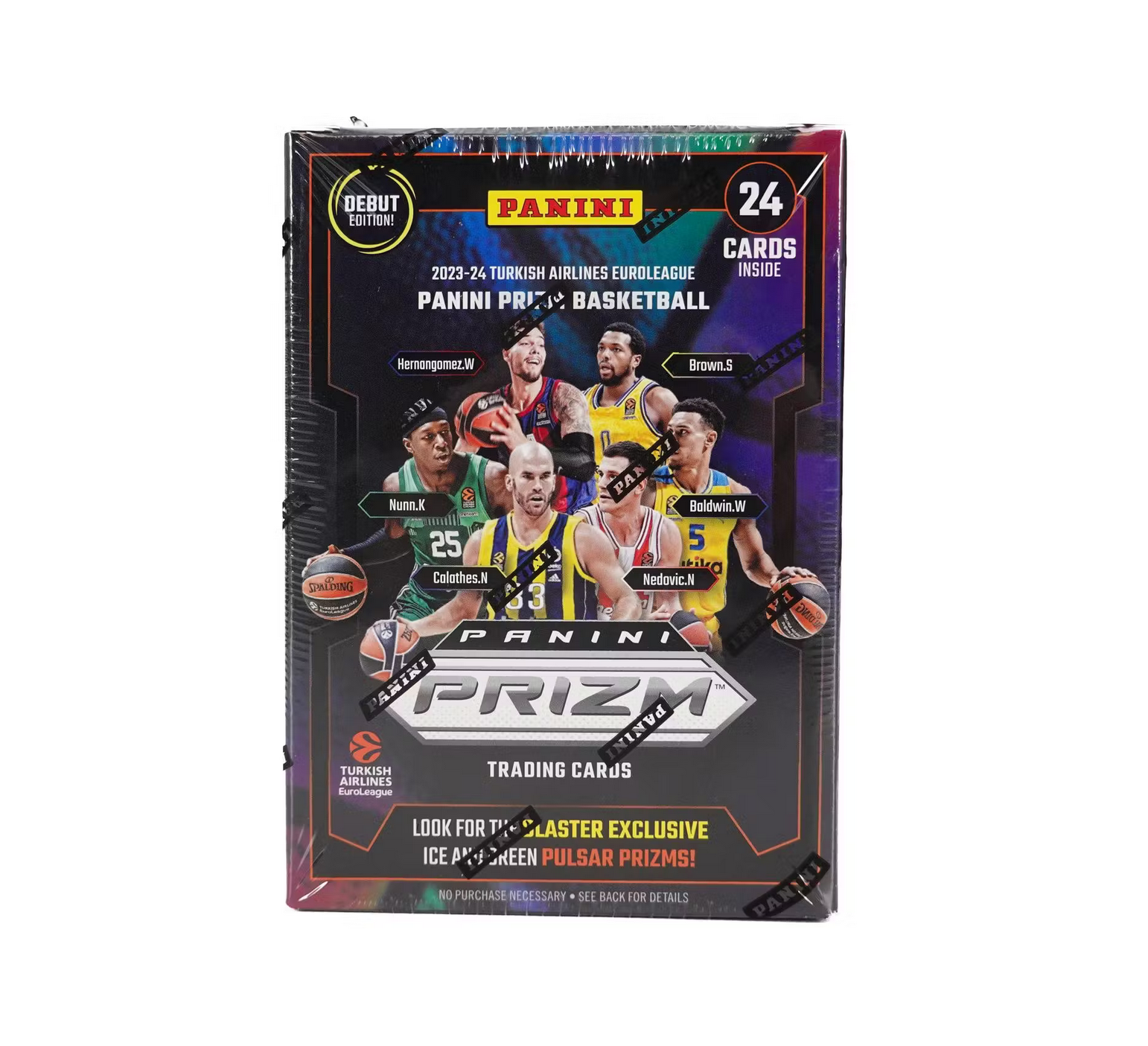 2023-24 Panini Prizm Turkish Airlines EuroLeague Basketball Blaster Box
