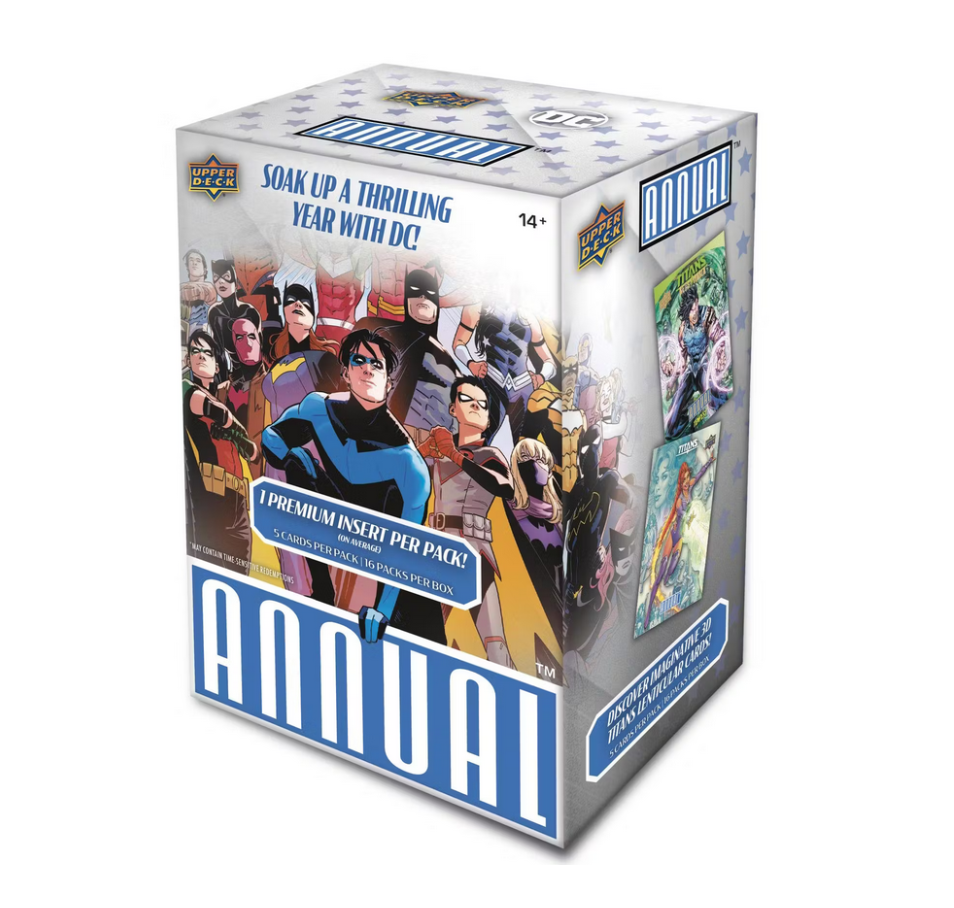 2023-24 Upper Deck DC Annual Trading Cards Blaster 20-Box Case