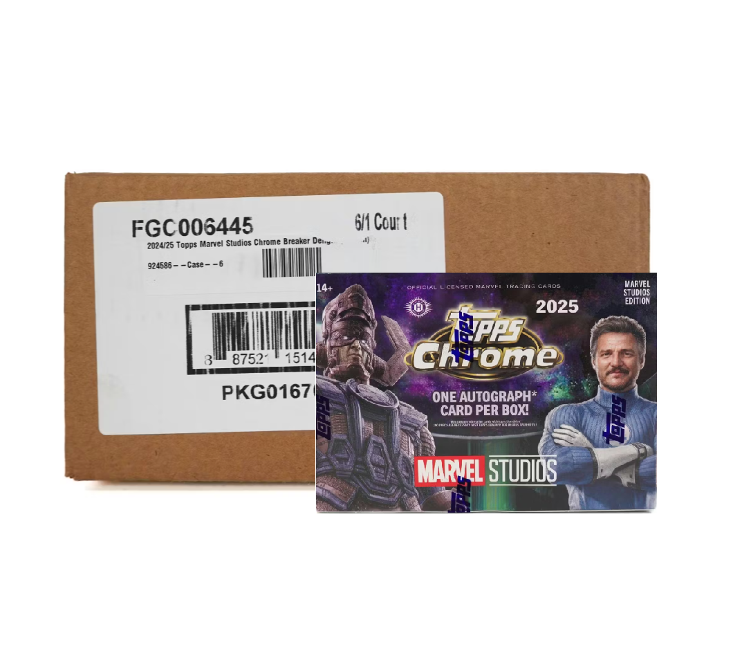 マーベルウォーカー　6点セット 2024-25 Topps Marvel Studios Chrome Breaker's Delight 6-Box Case