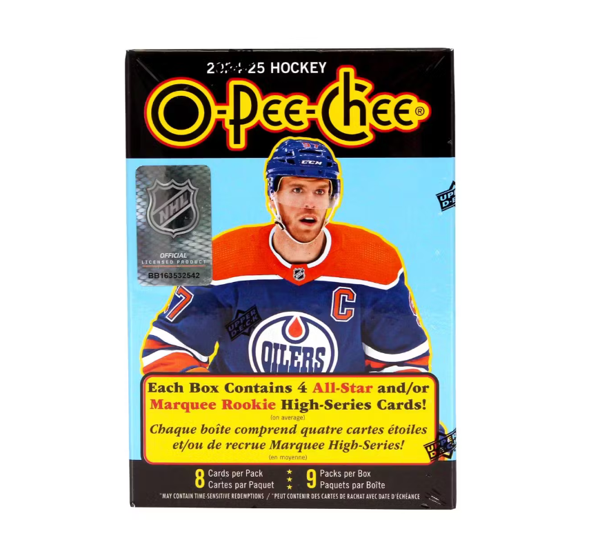 2024-25 Upper Deck O-Pee-Chee Hockey Blaster Box