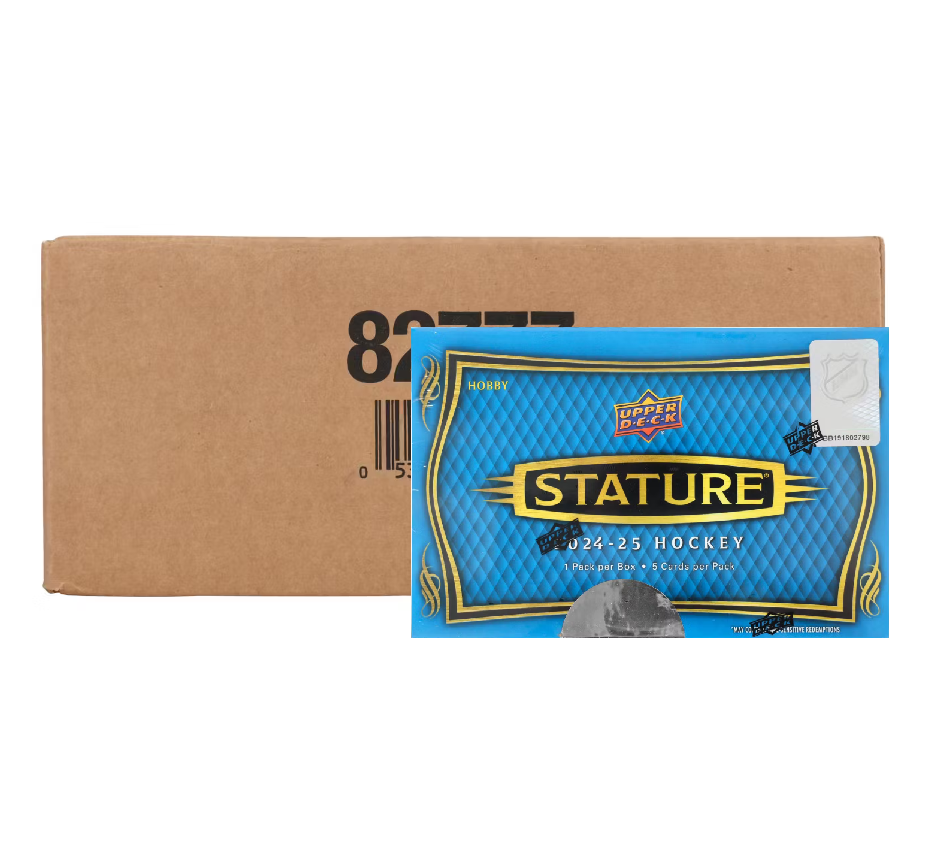 2024-25 Upper Deck Stature Hockey Hobby 16-Box Case