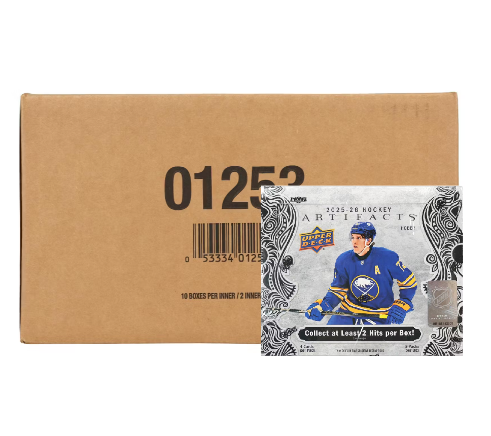 2025-26 Upper Deck Artifacts Hockey Hobby 20-Box Case
