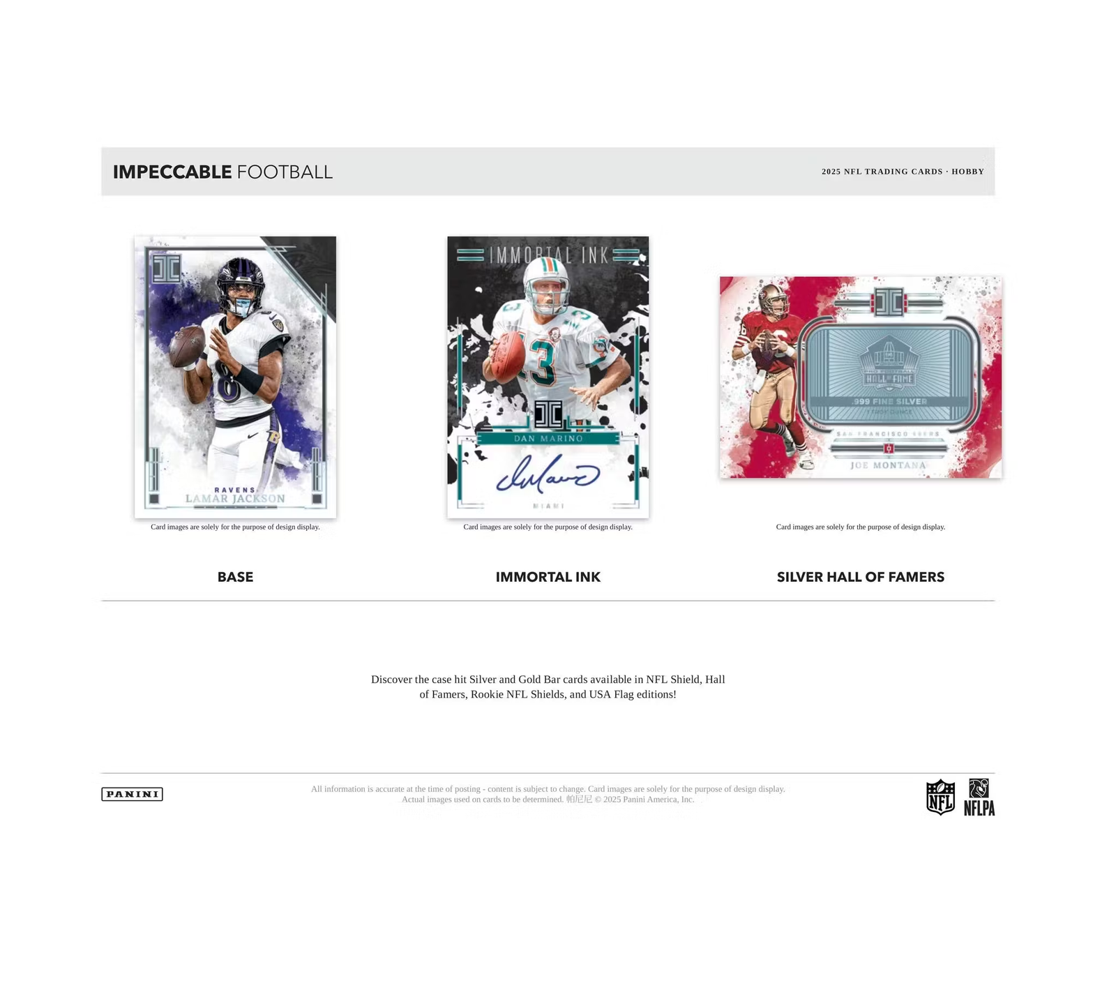 2025 Panini Impeccable Football Hobby 3-Box Case