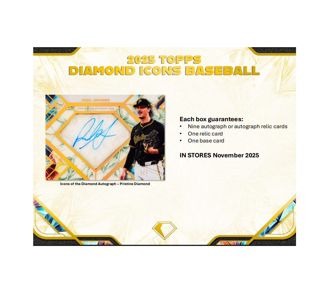 2025 Topps Diamond Icons Baseball Hobby Box