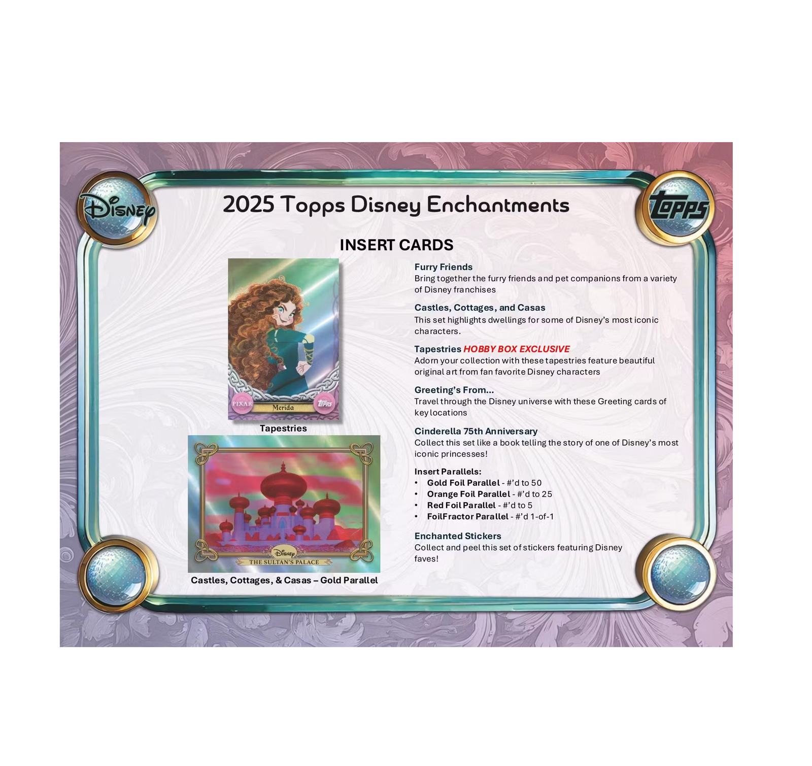 2025 Topps Disney Wonder Hobby Box