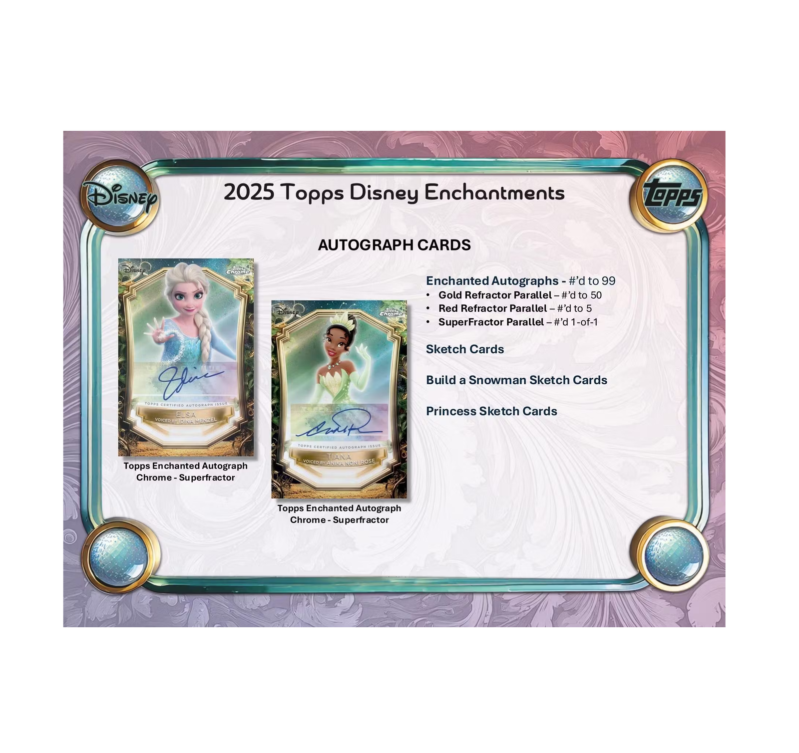 2025 Topps Disney Wonder Hobby Box