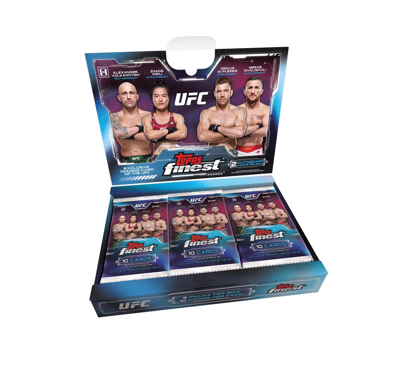 2025 Topps UFC Finest Hobby Box
