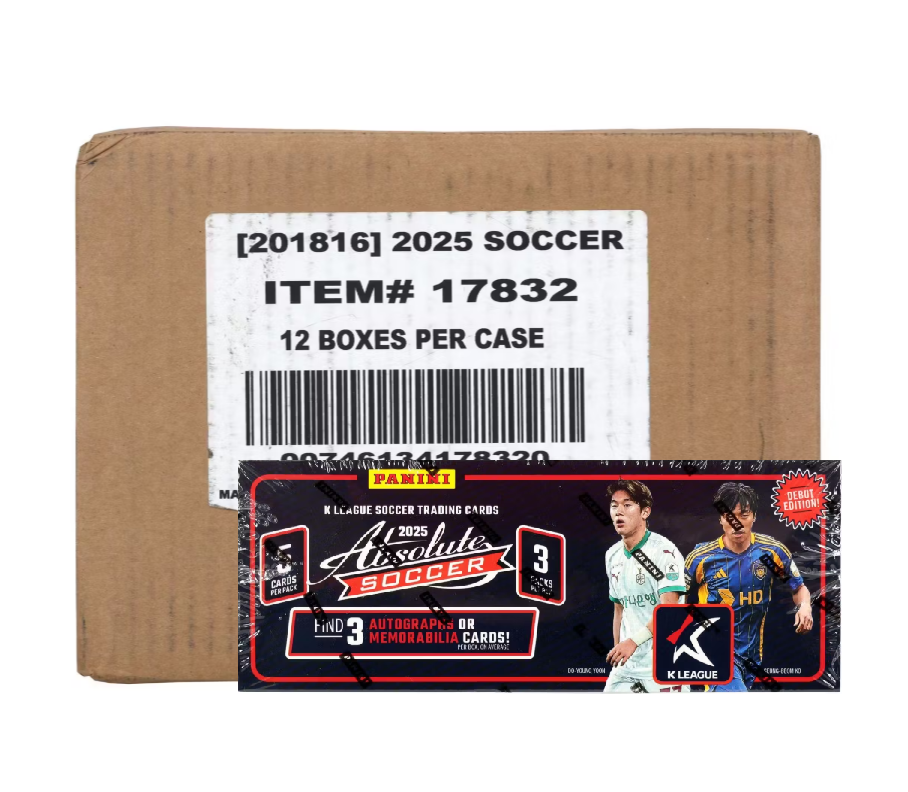 2025 Panini Absolute K League Soccer Hobby 12-Box Case