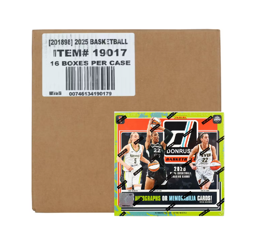 2025 Panini Donruss WNBA Basketball Hobby 16-Box Case
