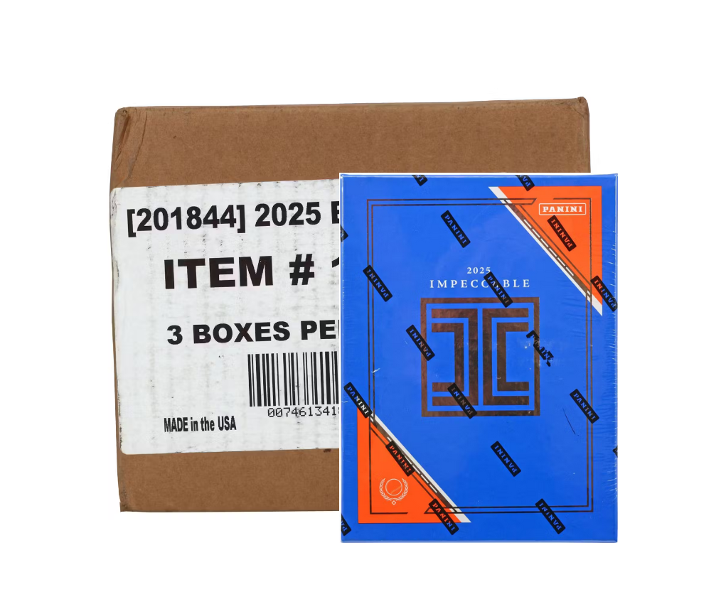 2025 Panini Impeccable Baseball Hobby 3-Box Case