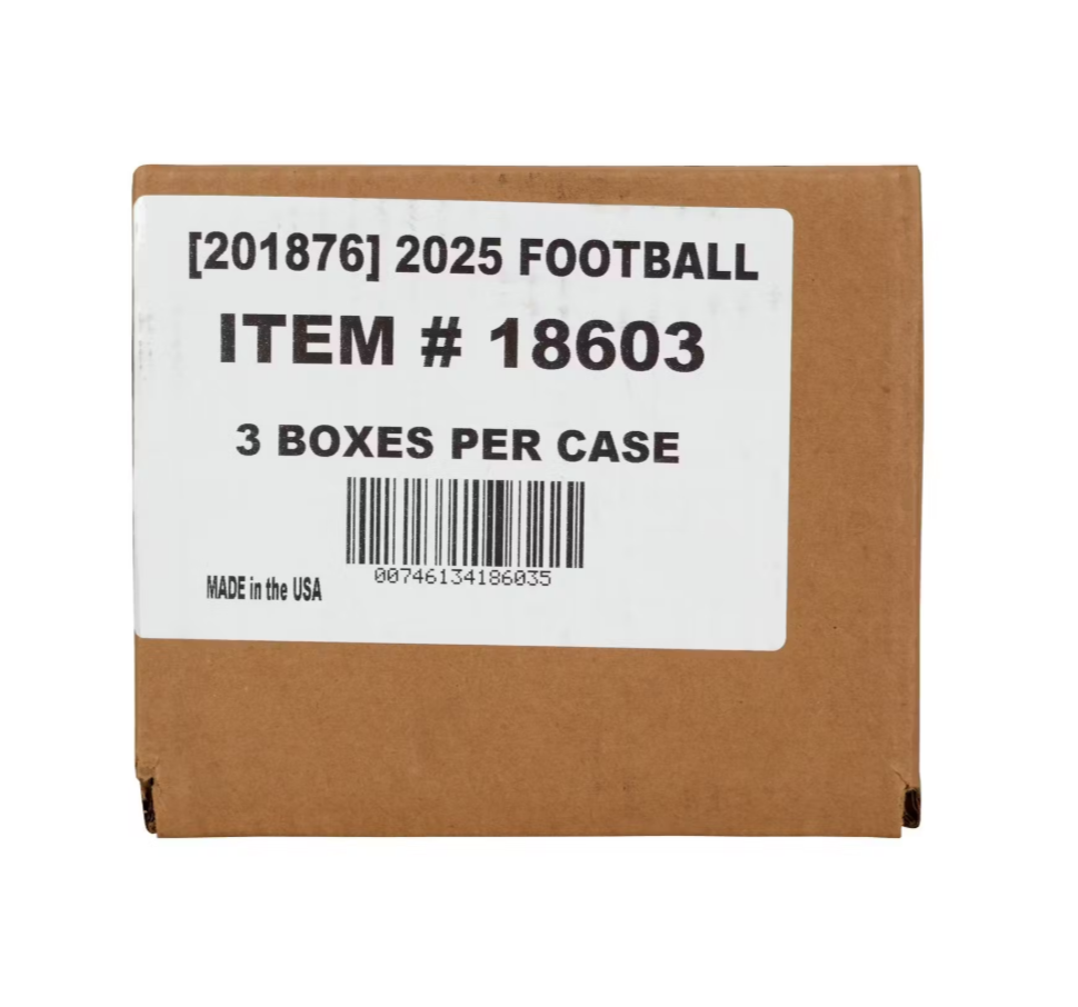 2025 Panini Impeccable Football Hobby 3-Box Case