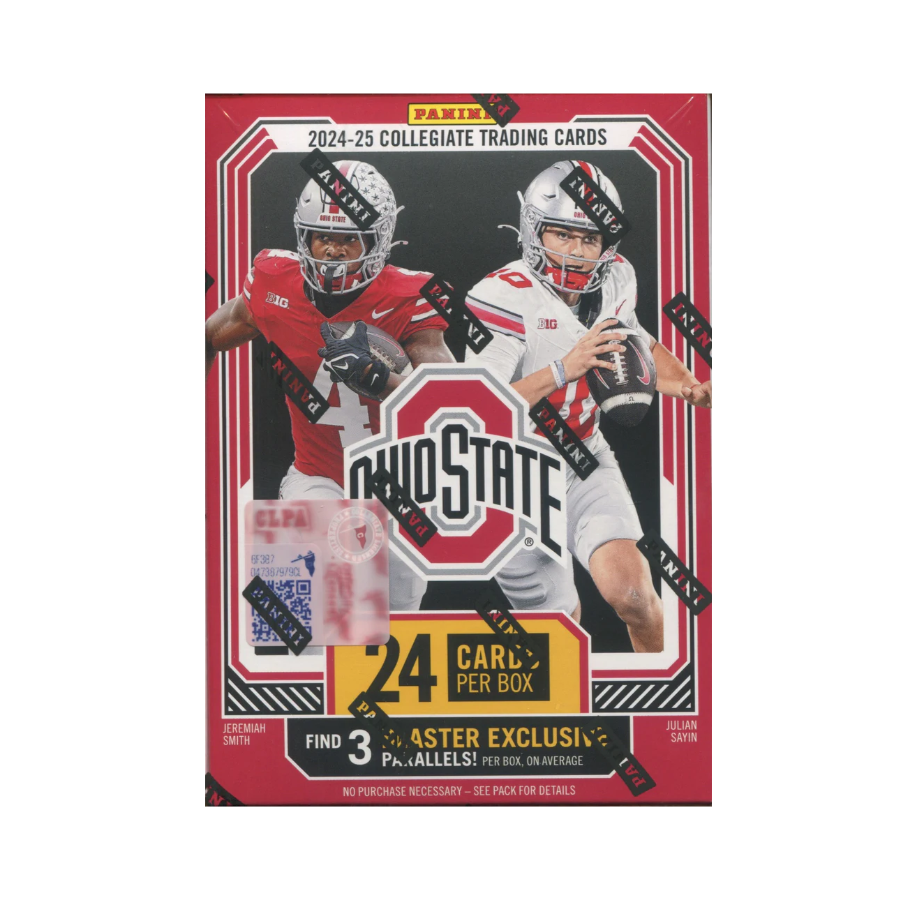 2025 Panini Ohio State University Collegiate Football Blaster Box