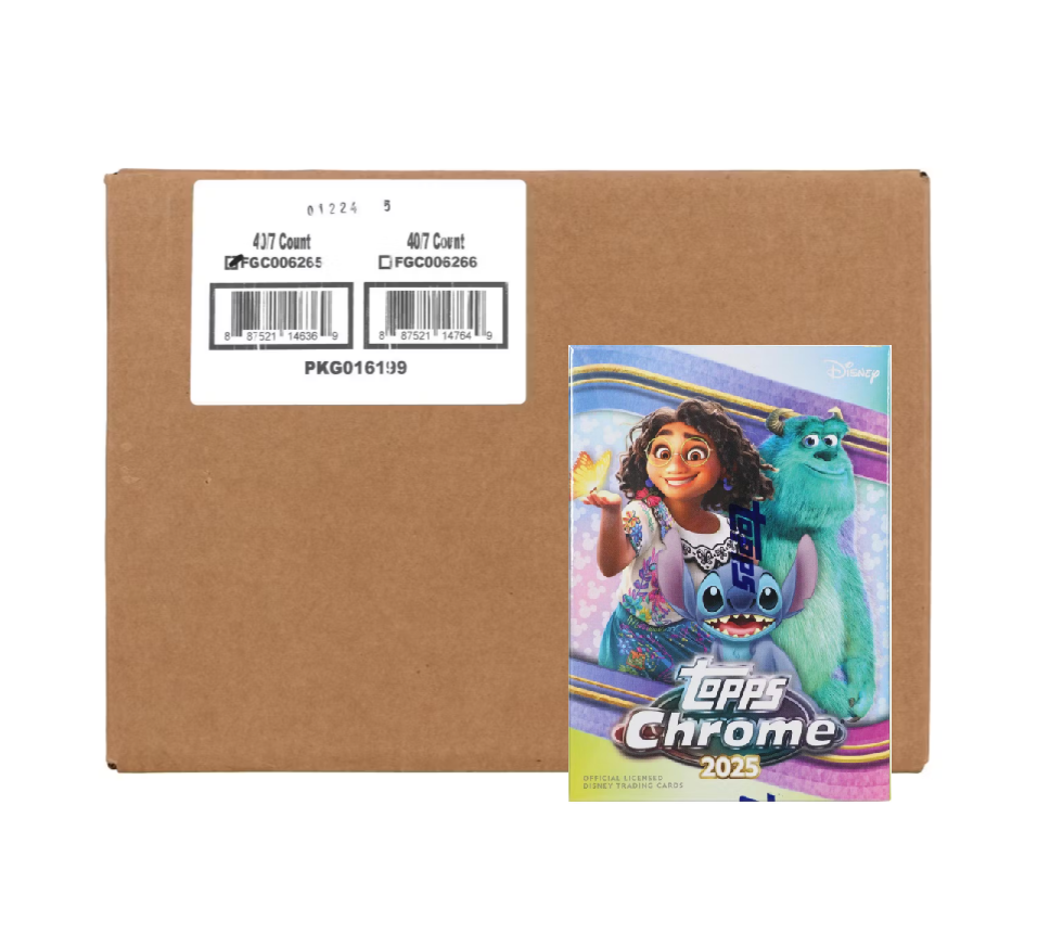 2025 Topps Chrome Disney Blaster 40-Box Case