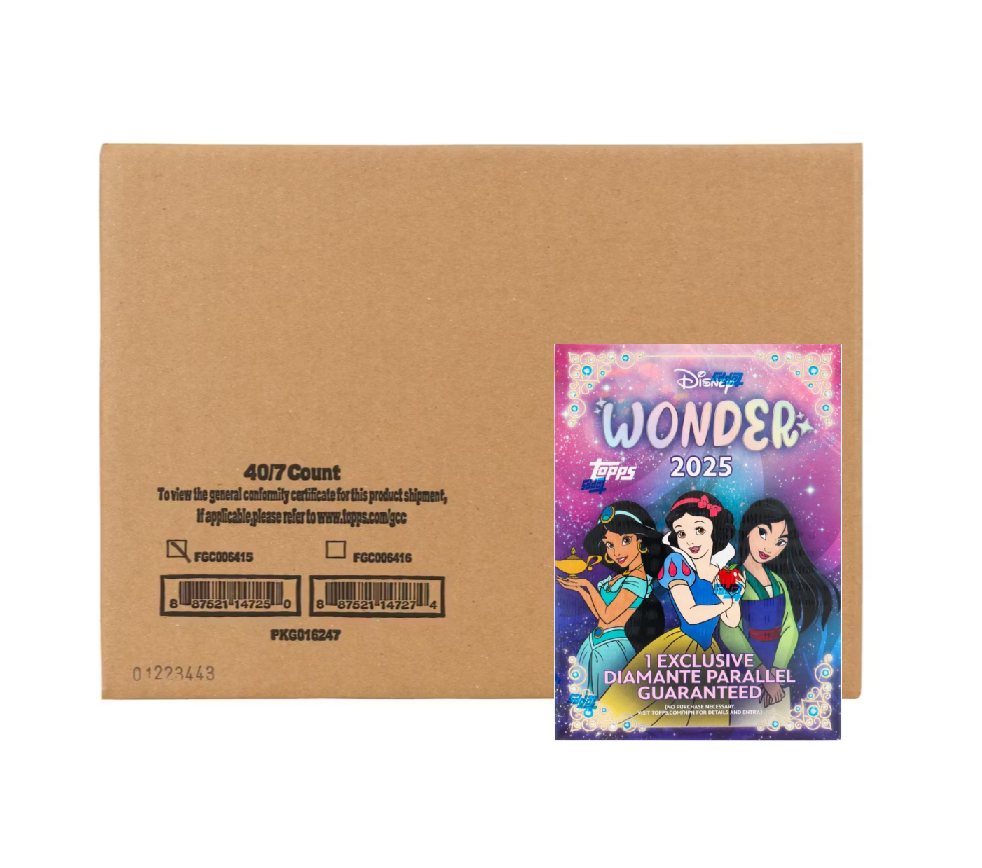 2025 Topps Disney Wonder Blaster 40-Box Case