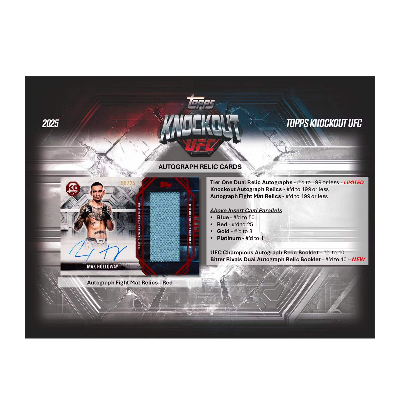 2025 Topps UFC Knockout Hobby Box