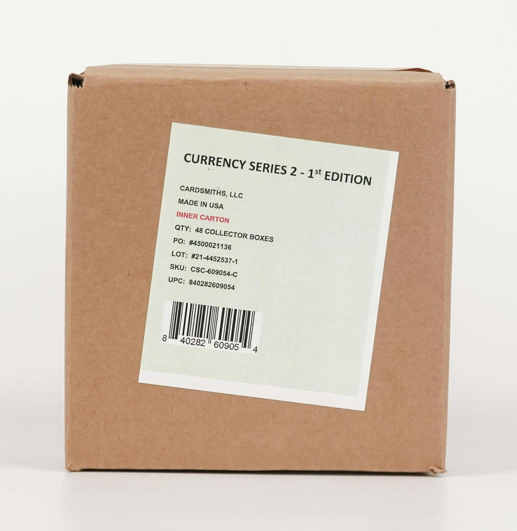 Currency Trading Cards Series 2 Collector 12-Box Case (Cardsmiths 2023)