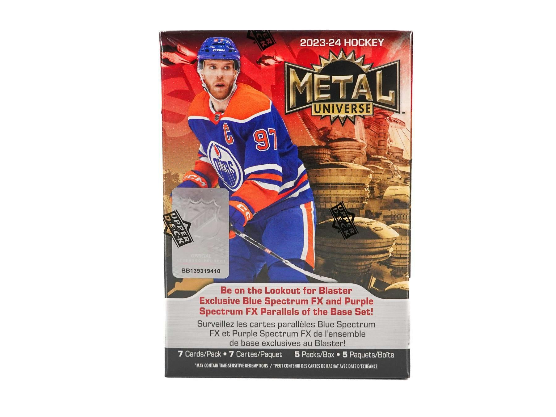 2023-24 Upper Deck Skybox Metal Universe Hockey Blaster Box