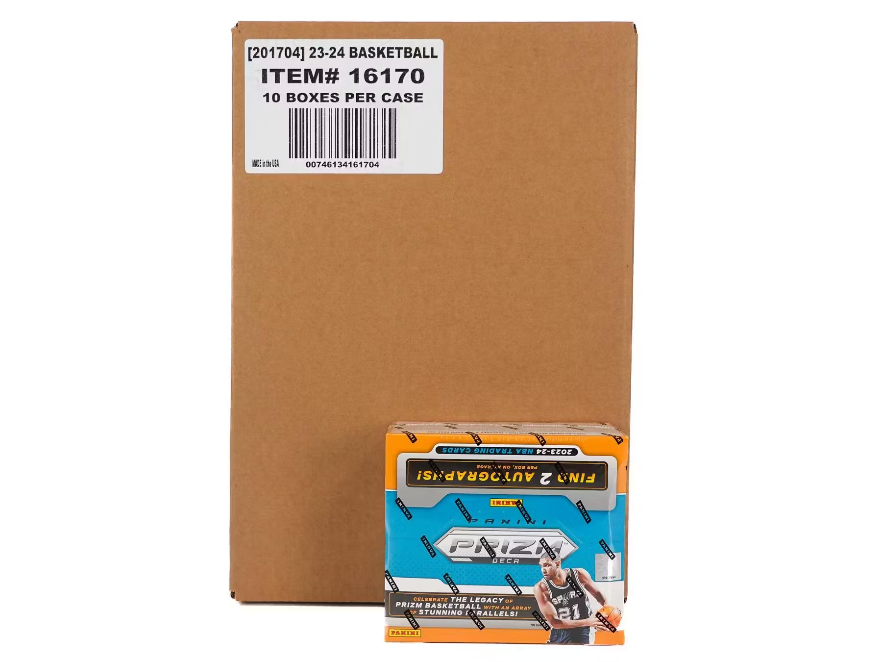 2023/24 Panini Prizm Deca Basketball Hobby 10-Box Case