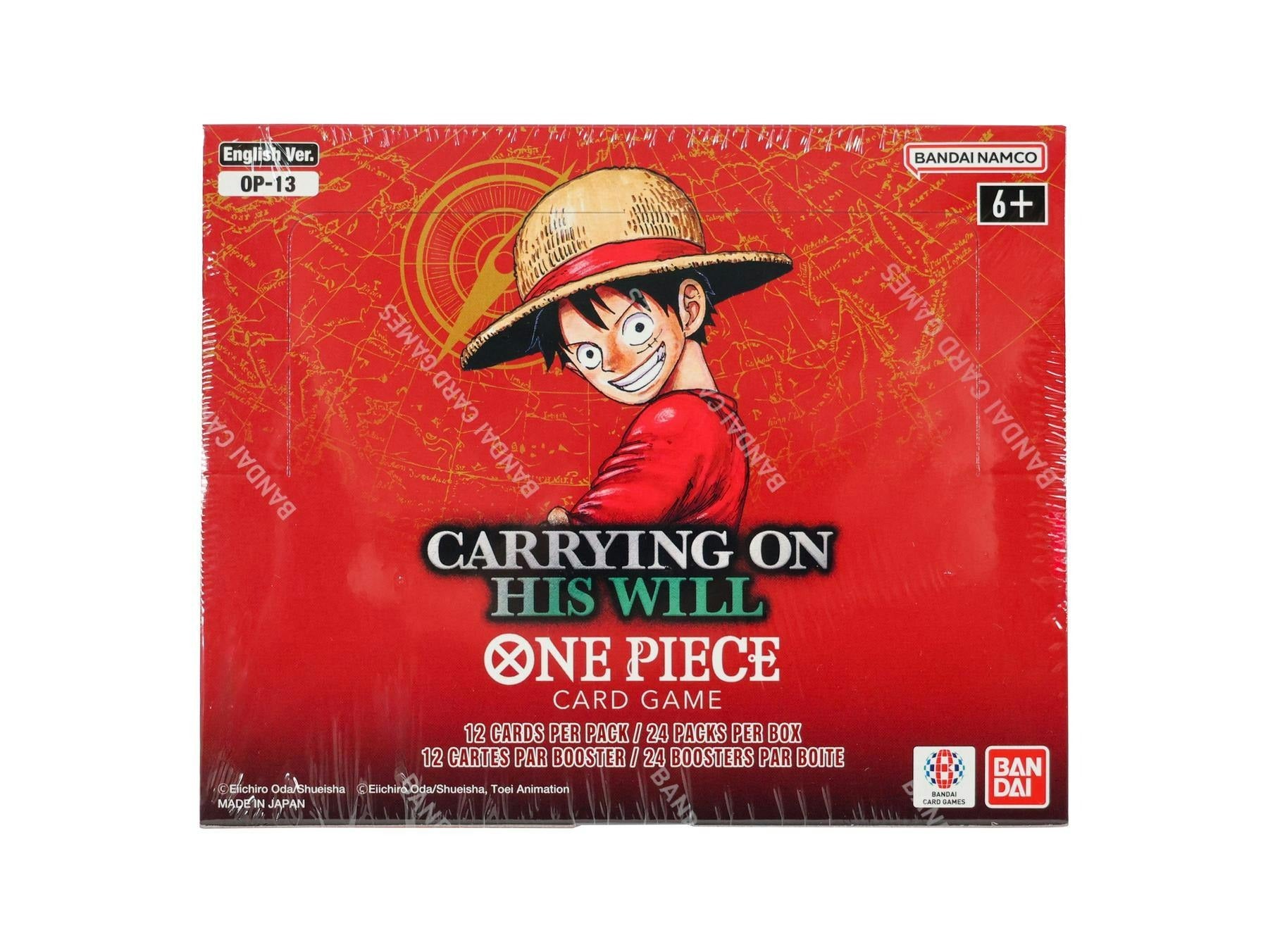One Piece TCG Carrying On His Will (OP-13) Booster Box The Awesome Card Shop One Piece TCG Carrying On His Will (OP-13) Booster Box The Awesome Card Shop