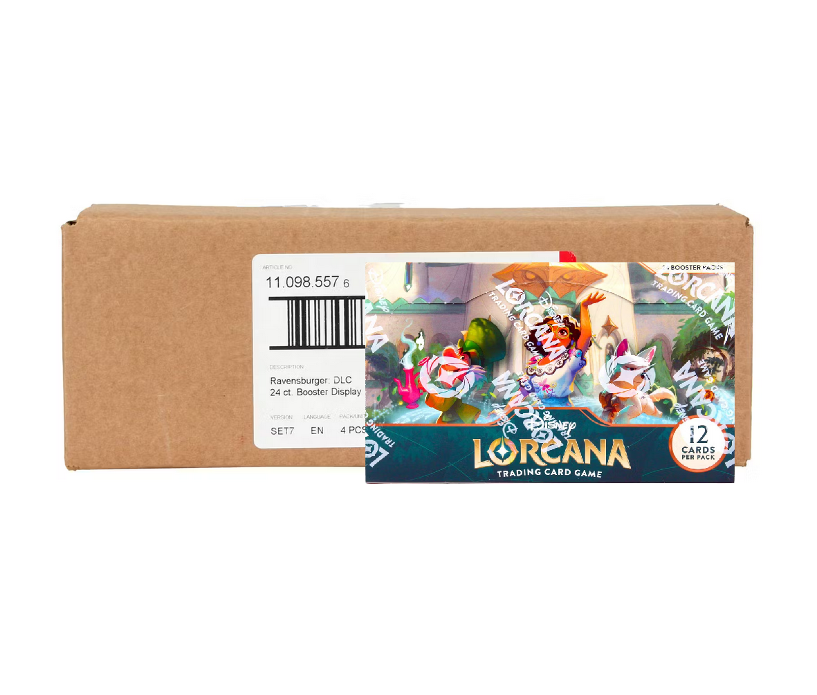 Disney Lorcana: Archazia's Island Booster 4-Box Case The Awesome Card Shop Disney Lorcana: Archazia's Island Booster 4-Box Case The Awesome Card Shop