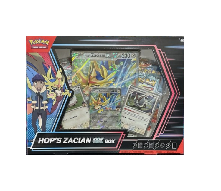 Pokemon Hop's Zacian ex Box The Awesome Card Shop Pokemon Hop's Zacian ex Box The Awesome Card Shop