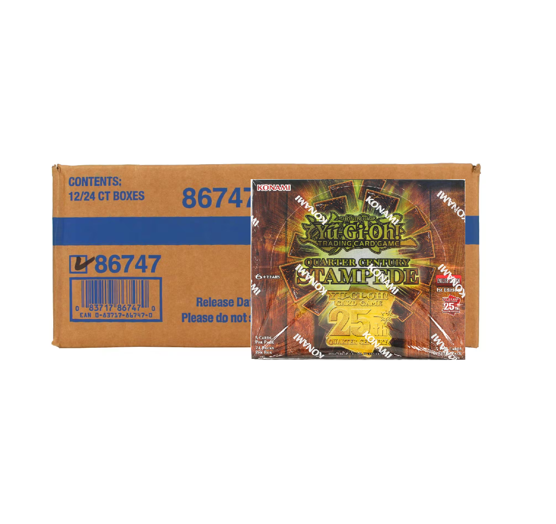 quarter century stampede booster box - quarter century stampede Yu-Gi-Oh Quarter Century Stampede Booster Pack Elite Trainer Cards