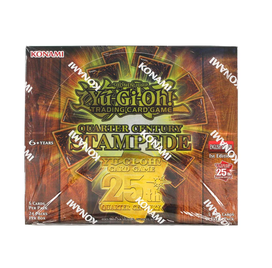 Yu-Gi-Oh! Quarter Century Stampede Booster Box Yu-Gi-Oh! Quarter Century Stampede Booster Box