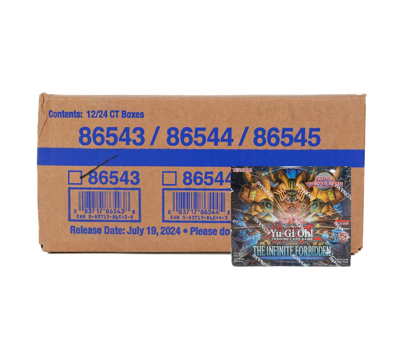 infinite forbidden yugioh booster box Yu-Gi-Oh! The Infinite Forbidden Booster 12-Box Case – The Awesome Card Shop
