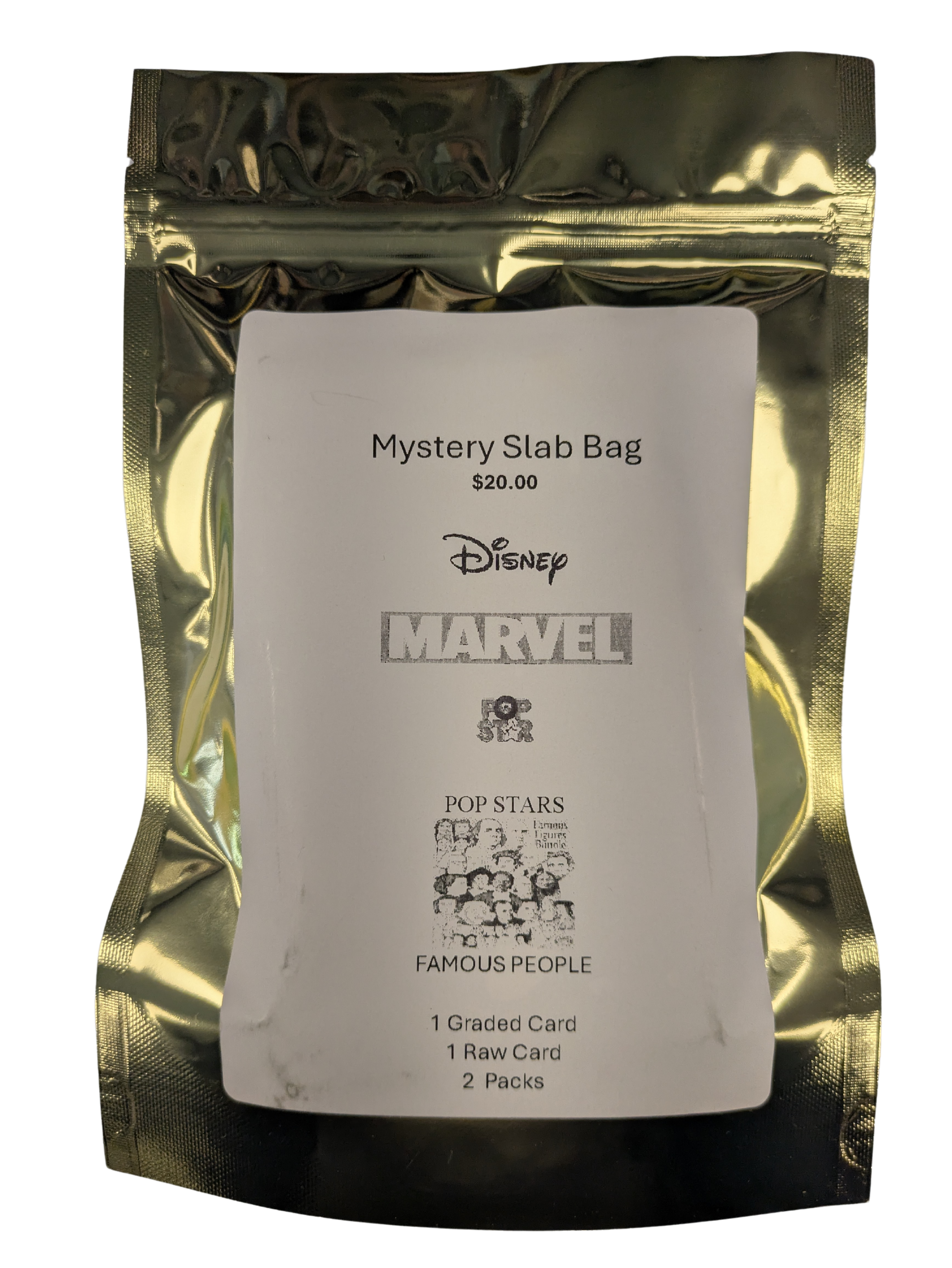 Entertainment Mystery Bag – Graded Card, Raw Card & More!