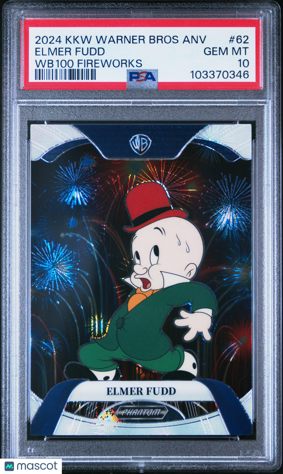 2024 Kakawow Phantom Warner Bros. 100th Anniversary Elmer Fudd #62 PSA 10