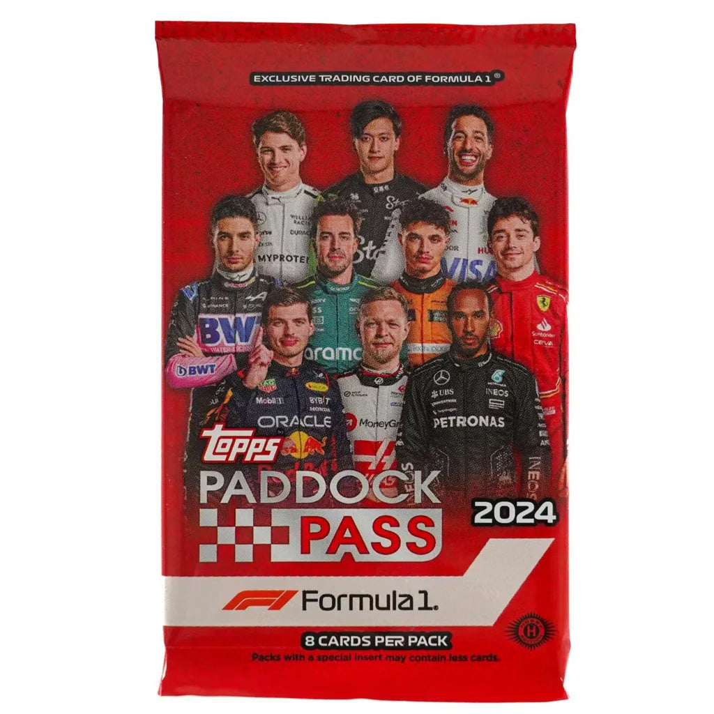 2024 Topps Paddock Pass F1 Formula 1 Fat Pack