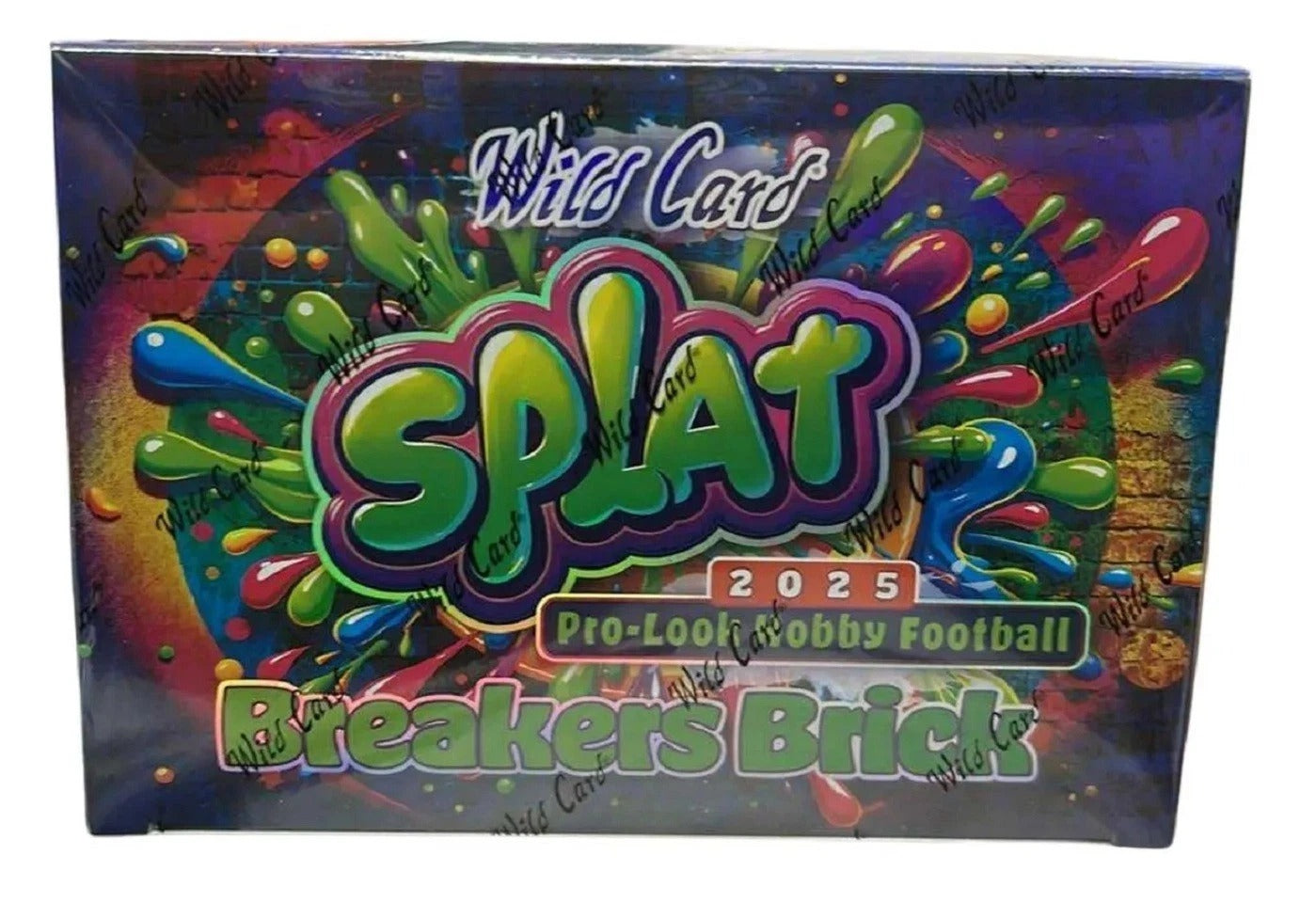 2025 Wild Card Splat Football Breakers Brick Hobby Box