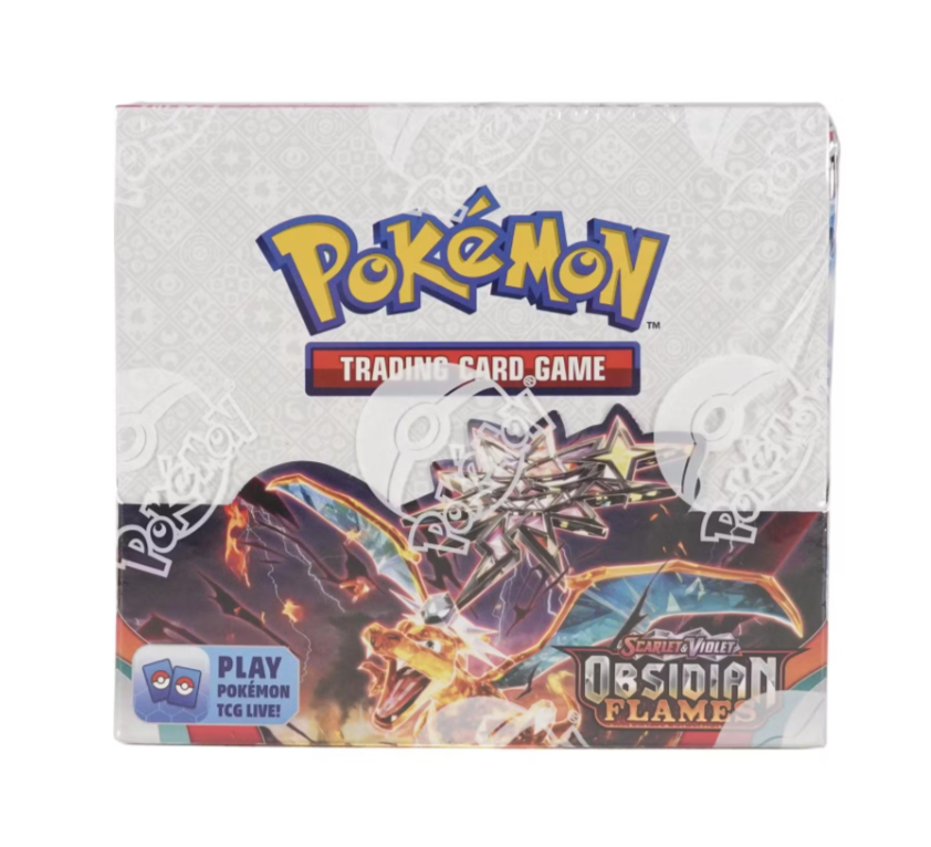 pokémon kort booster box Pokémon Scarlet and Violet Obsidian Flames Booster Box – The Awesome Card Shop