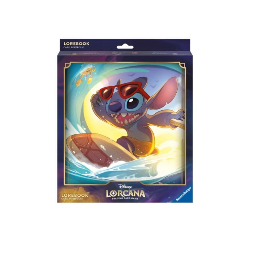 Disney Lorcana First Chapter Stitch Lorebook Card Portfolio – The Awesome Card Shop
