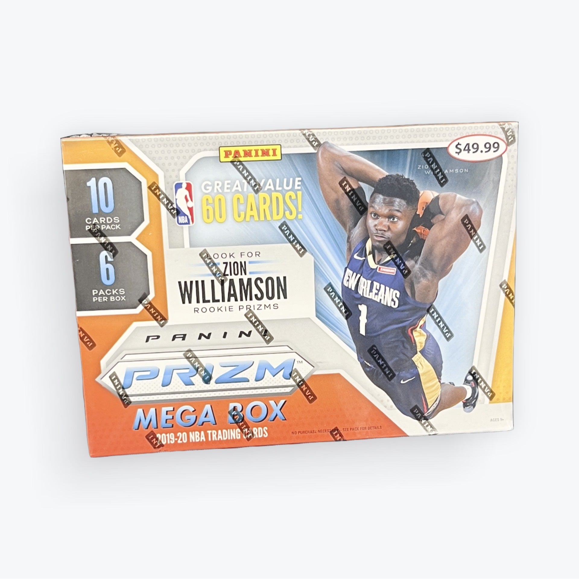 2019-20 Panini Prizm Basketball Mega Box