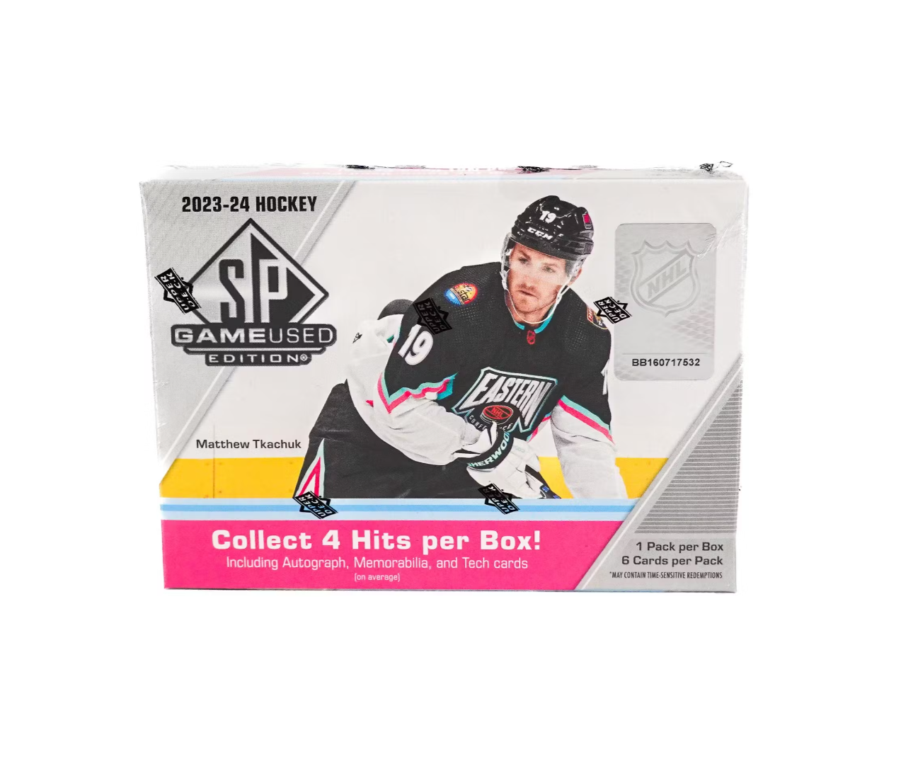 2023-24 Upper Deck SP Game Used Hockey Hobby Box