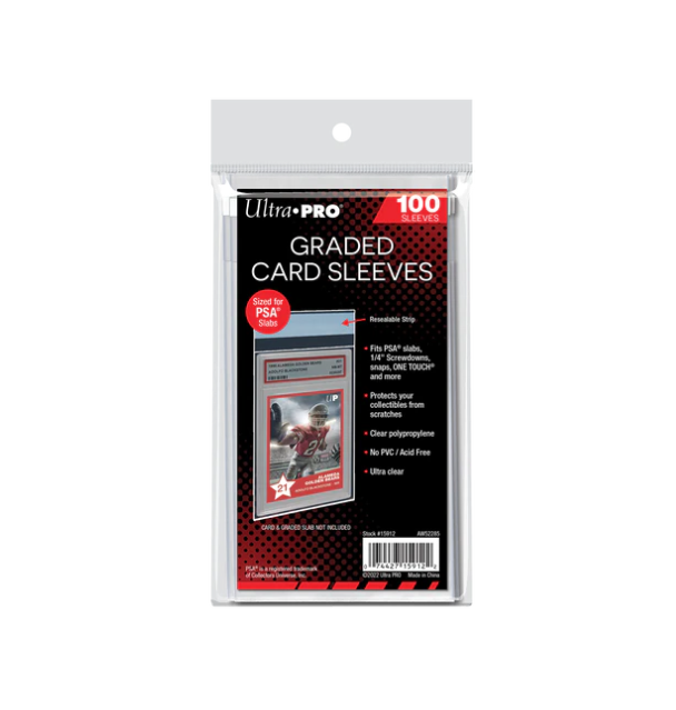 ultra pro card sleeves clear Ultra Pro Graded Card 100ct Sleeves