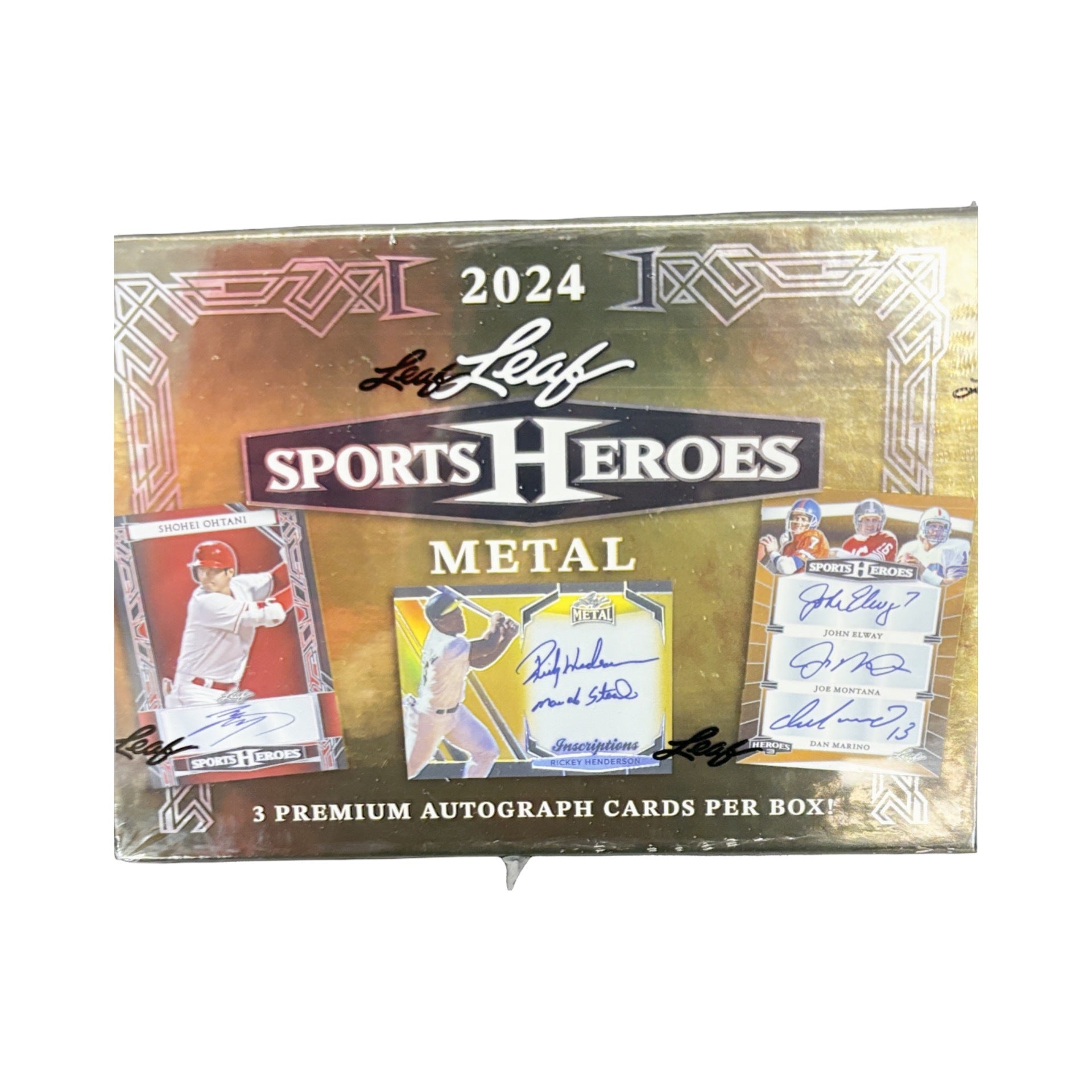 2024 Leaf Metal Sports Heroes Hobby Box The Awesome Card Shop