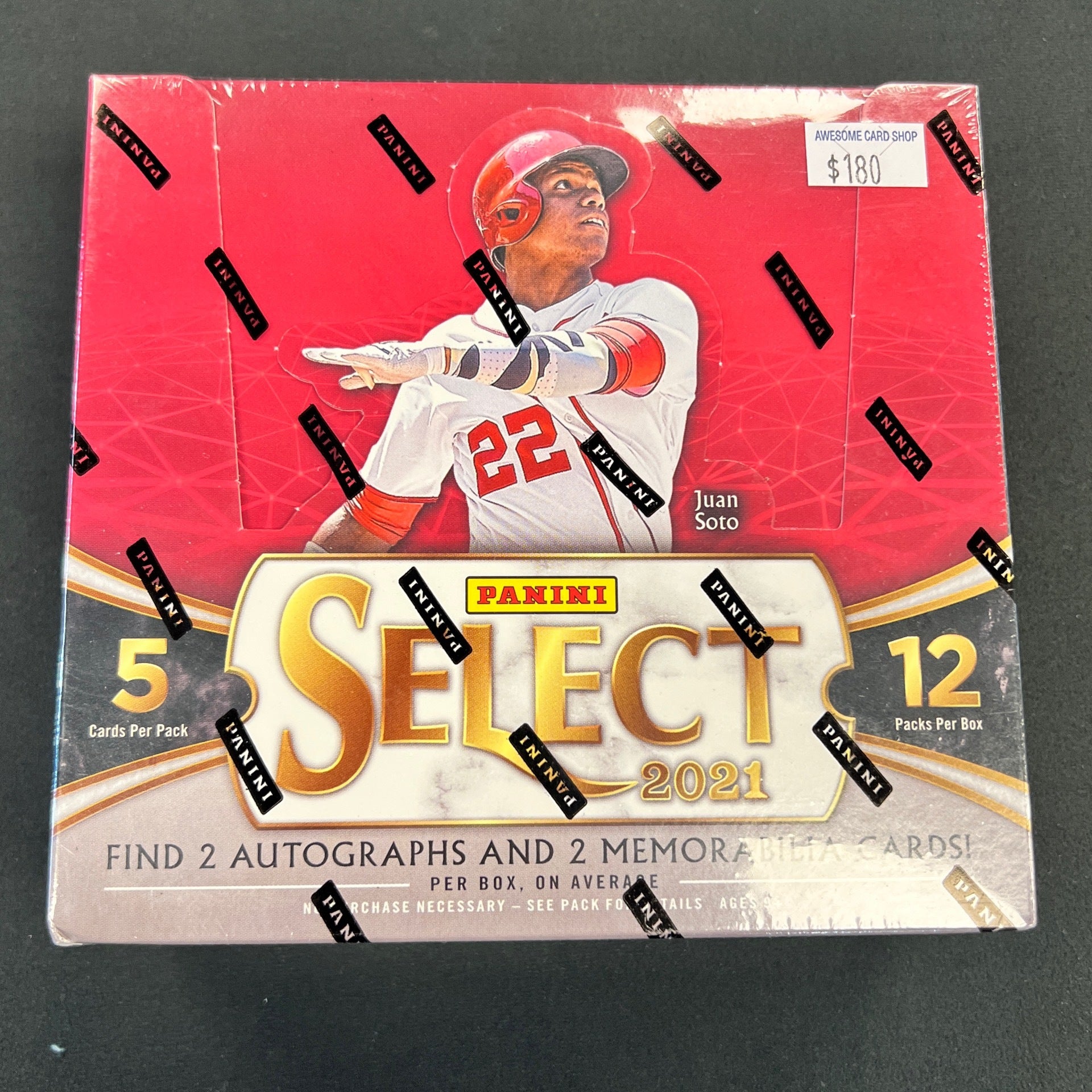 2021 Panini Select Baseball Hobby Box The Awesome Card Shop