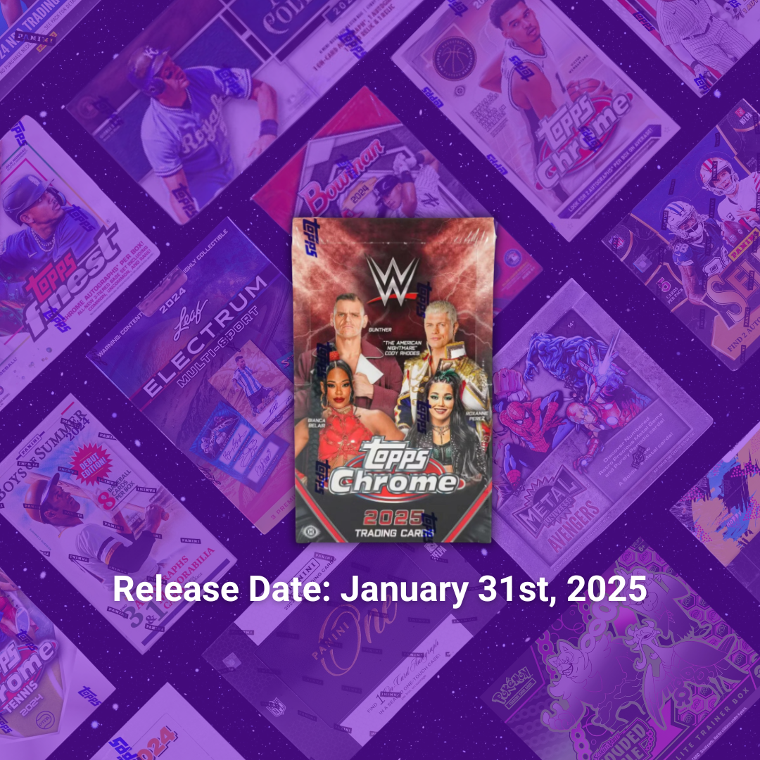 2025 Topps Chrome WWE Hobby Release