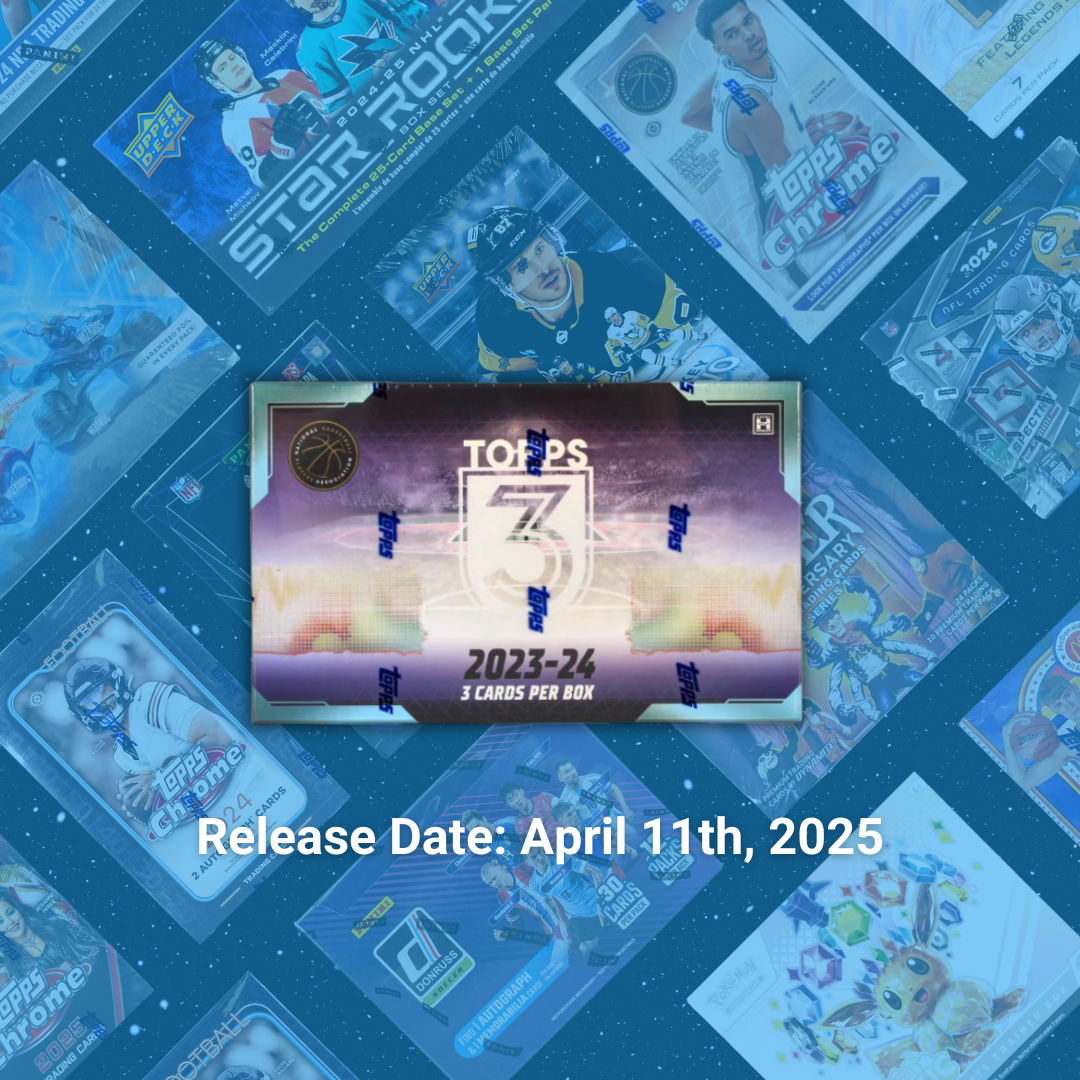 2023-24 Topps Three Basketball Hobby Release