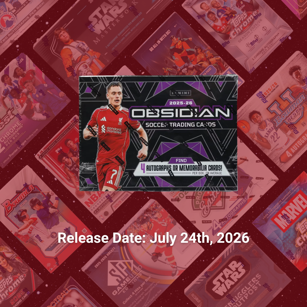 2025-26 Panini Obsidian Soccer Hobby Release