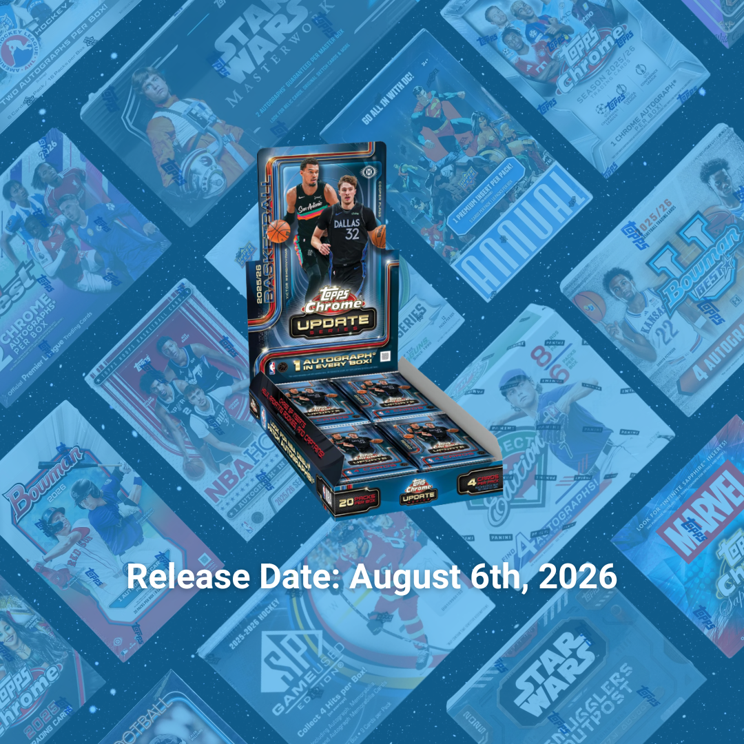 2025-26 Topps Chrome Update Series Basketball Hobby Release