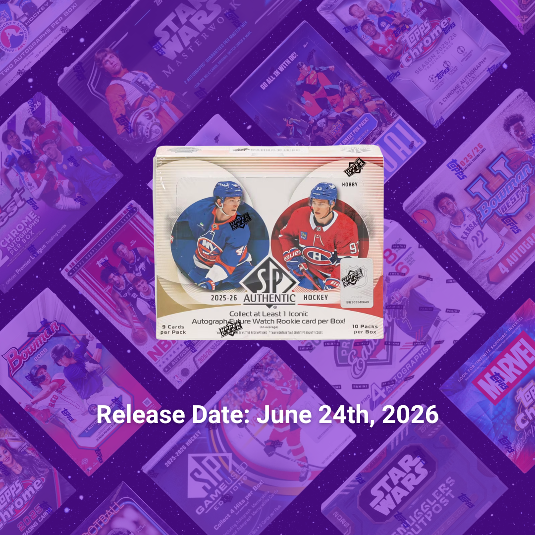 2025-26 Upper Deck SP Authentic Hockey Hobby Release