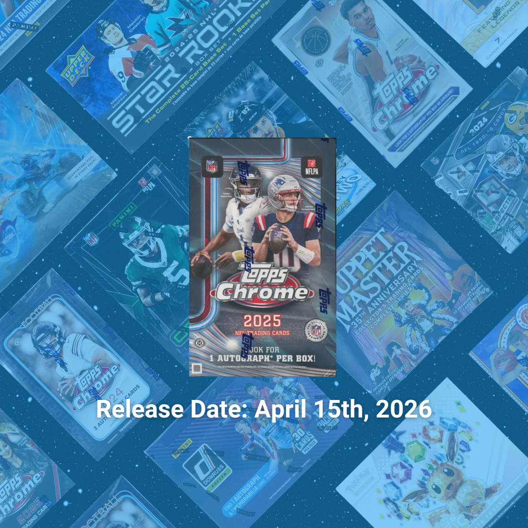 2025 Topps Chrome Football Hobby Release
