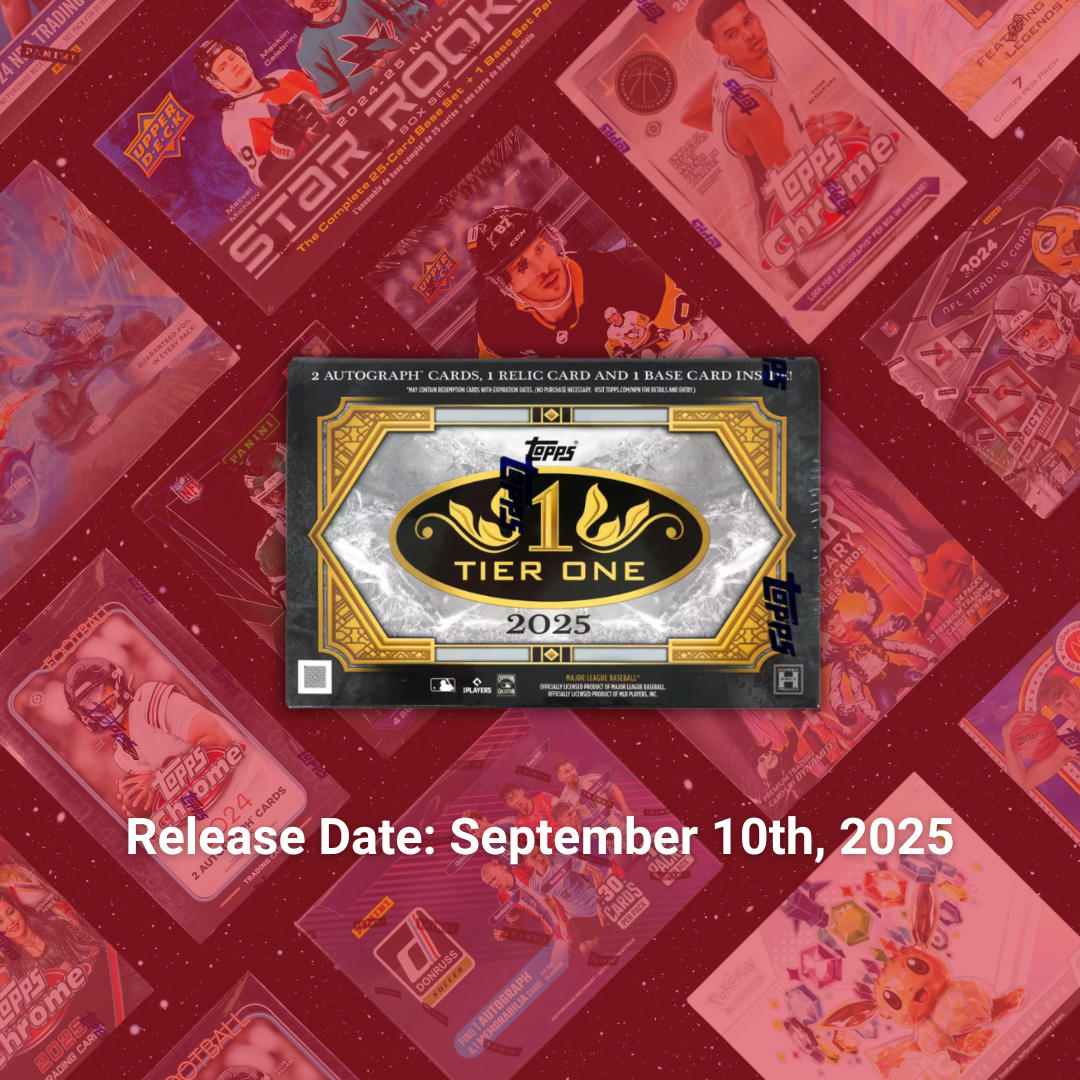 2025 Topps Tier One Baseball Hobby Release
