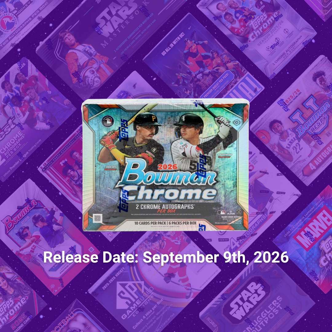 2026 Bowman Chrome Baseball Hobby Release
