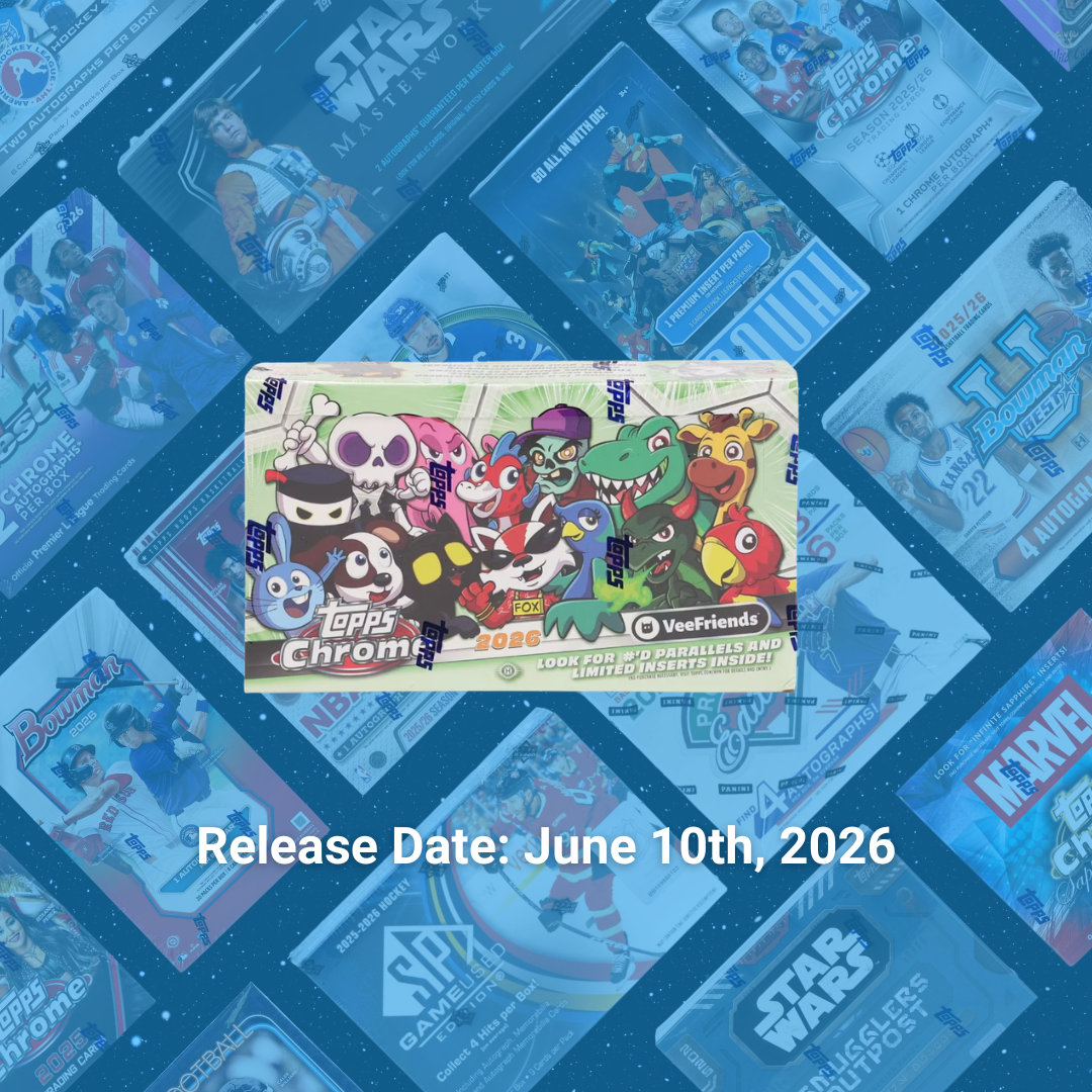 2026 Topps Chrome Vee Friends Hobby Release