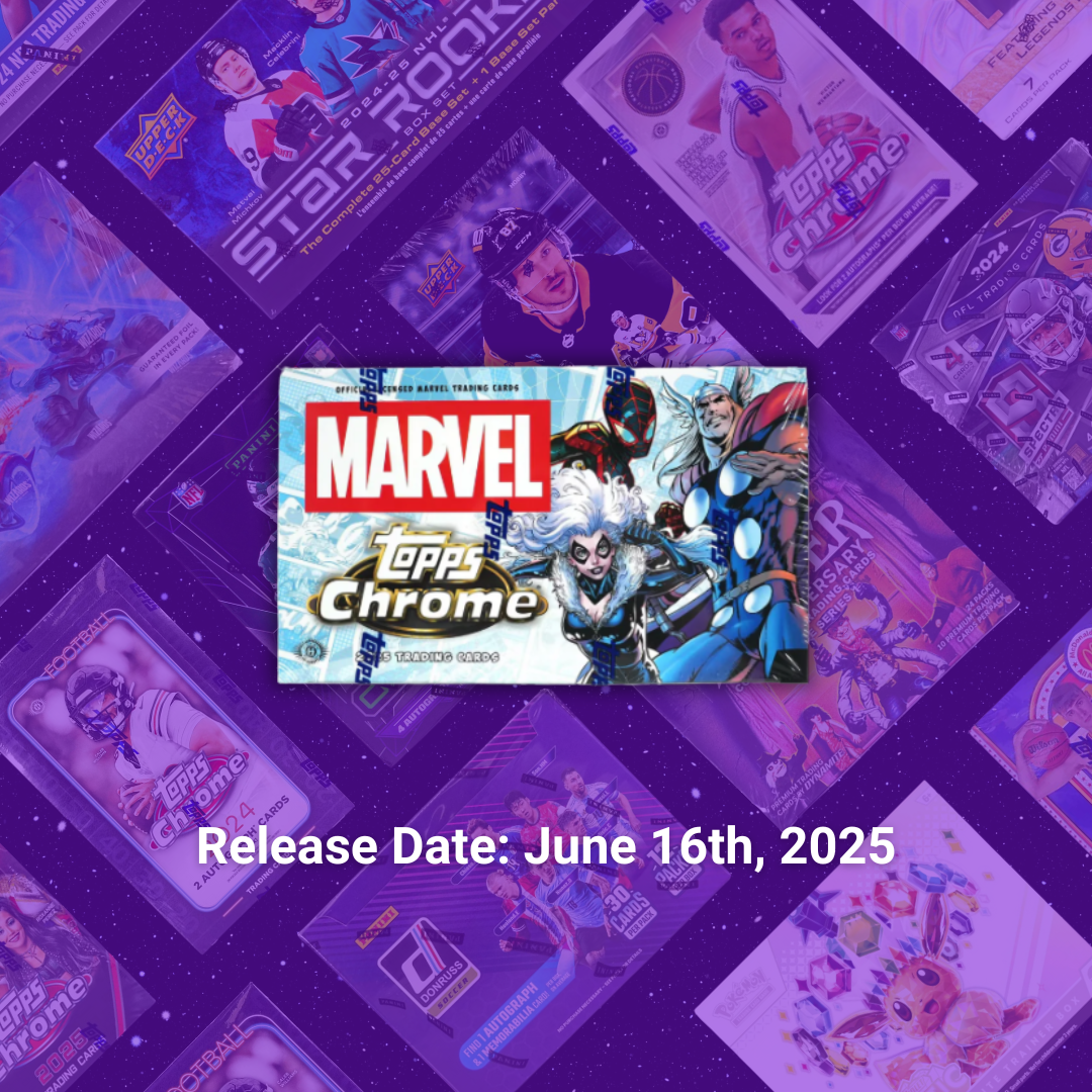 2025 Topps Chrome Marvel Hobby Release
