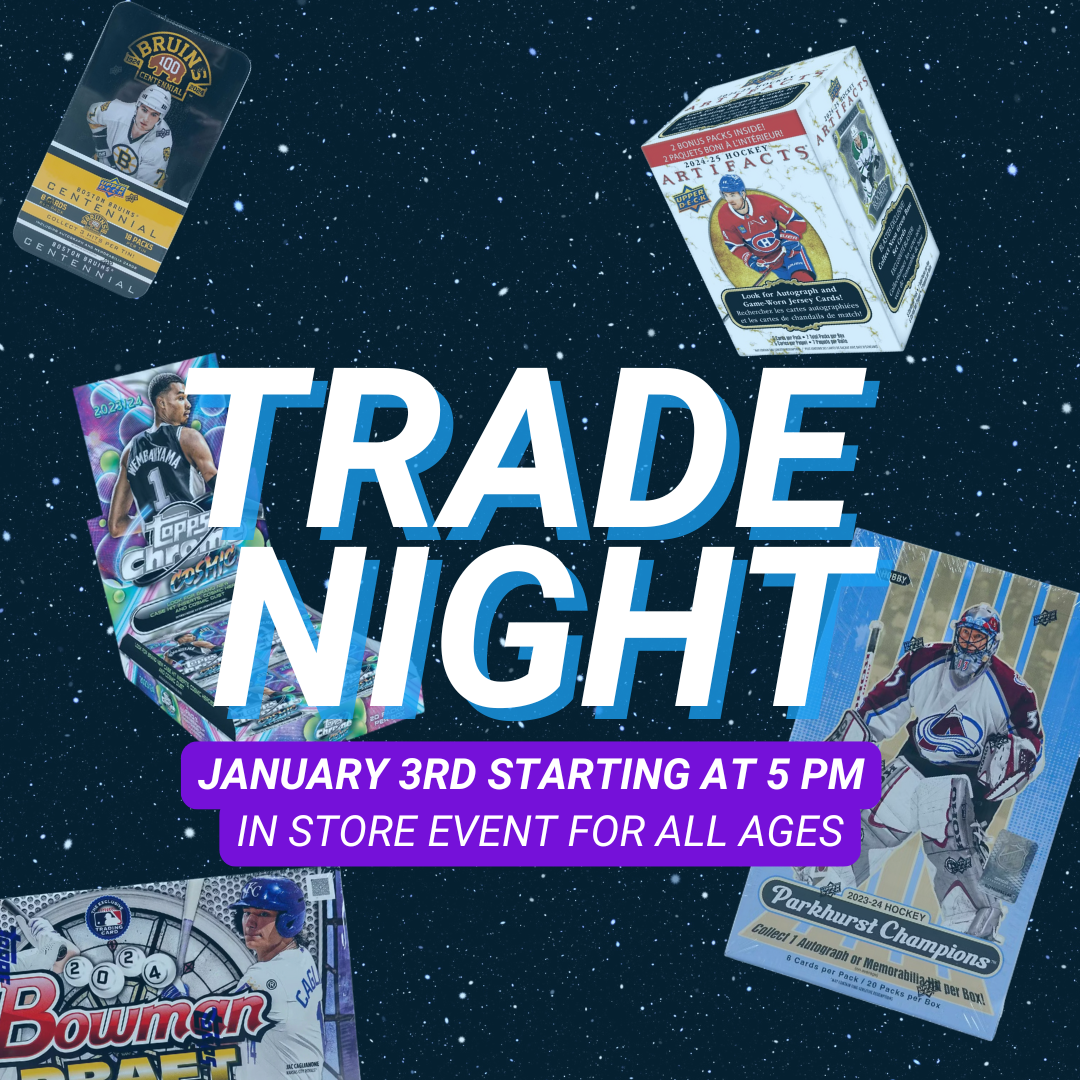 Trade Night on January 3rd, 2025